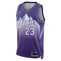 Lauri Markkanen Utah Jazz 2024/25 City Edition Men's Nike Dri-FIT NBA Swingman Jersey