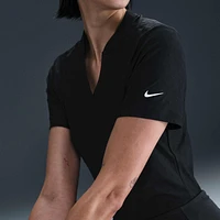 Nike Tour Women's Dri-FIT Short-Sleeve Blade Jacquard Golf Polo