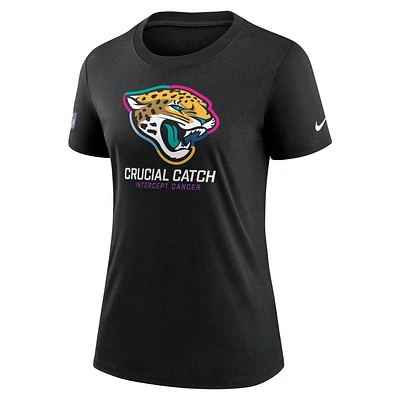 Jacksonville Jaguars Crucial Catch Women's Nike NFL T-Shirt