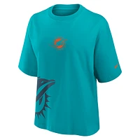 Miami Dolphins Boxy Women's Nike NFL T-Shirt