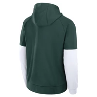 Michigan State Spartans Fitness Men’s Nike Therma College Pullover Hoodie