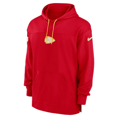 Kansas City Chiefs Sideline Jersey Men's Nike Dri-FIT NFL Pullover Hoodie