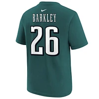 Saquon Barkley Philadelphia Eagles Super Bowl LIX Big Kids' Nike NFL T-Shirt