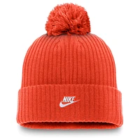 Detroit Tigers Cooperstown Peak Men's Nike MLB Cuffed Pom Beanie