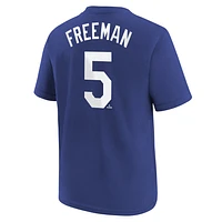 Freddie Freeman Los Angeles Dodgers 2024 World Series Champions Big Kids' Nike MLB T-Shirt