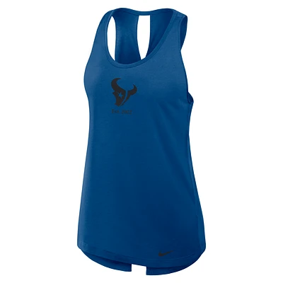 Houston Texans Established Women's Nike Dri-FIT NFL Tank Top