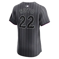 Juan Soto New York Mets Men's Nike Dri-FIT ADV MLB Elite Jersey