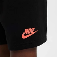 Nike Sportswear Baby On the Move Printed Tee and French Terry Shorts Set