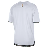 Memphis Grizzlies Hardwood Classics Men's Nike Dri-FIT NBA Short-Sleeve Pregame Top