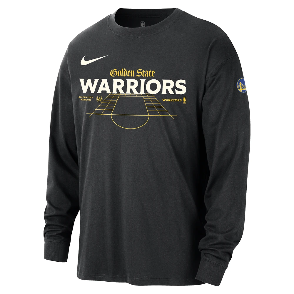 Golden State Warriors Men's Nike NBA Long-Sleeve Max90 T-Shirt