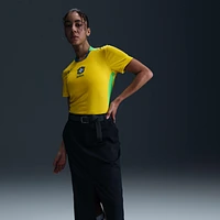Brazil 2025 Stadium Home (Women's Team) Women's Nike Dri-FIT Soccer Replica Jersey