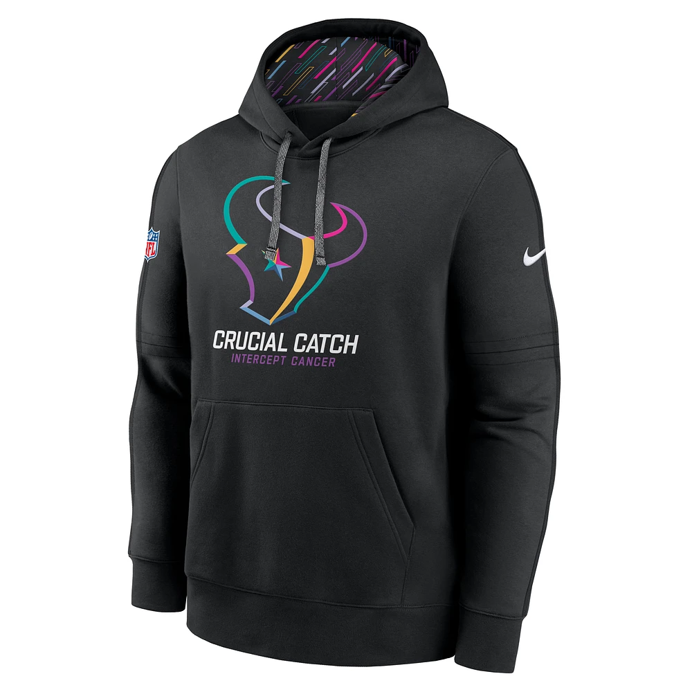 Houston Texans Crucial Catch Club Men's Nike NFL Pullover Hoodie