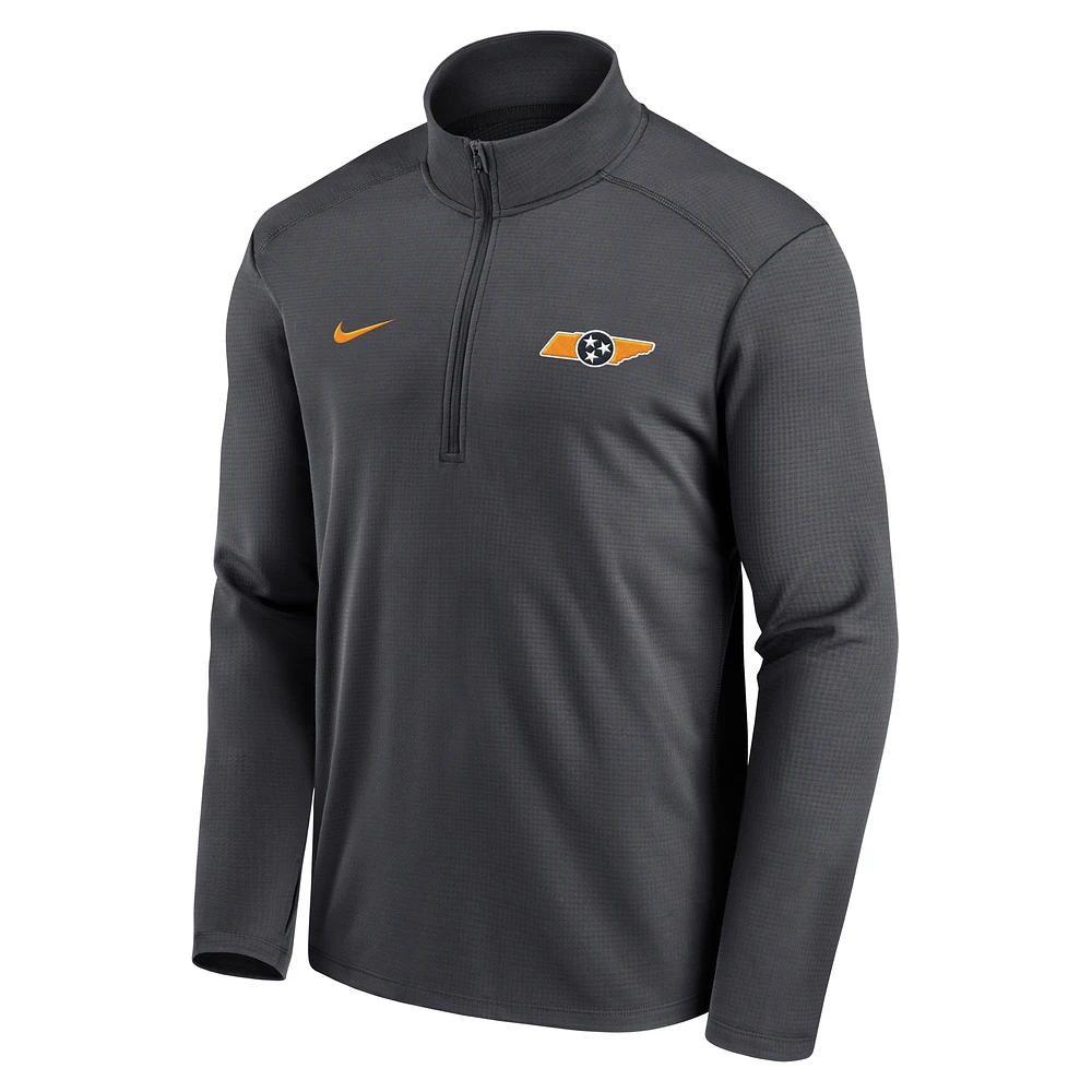 Tennessee Volunteers Volunteer State Smokey Grey Pacer Men's Nike Dri-FIT College 1/2-Zip Jacket