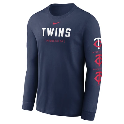 Minnesota Twins Repeater Men's Nike MLB Long-Sleeve T-Shirt