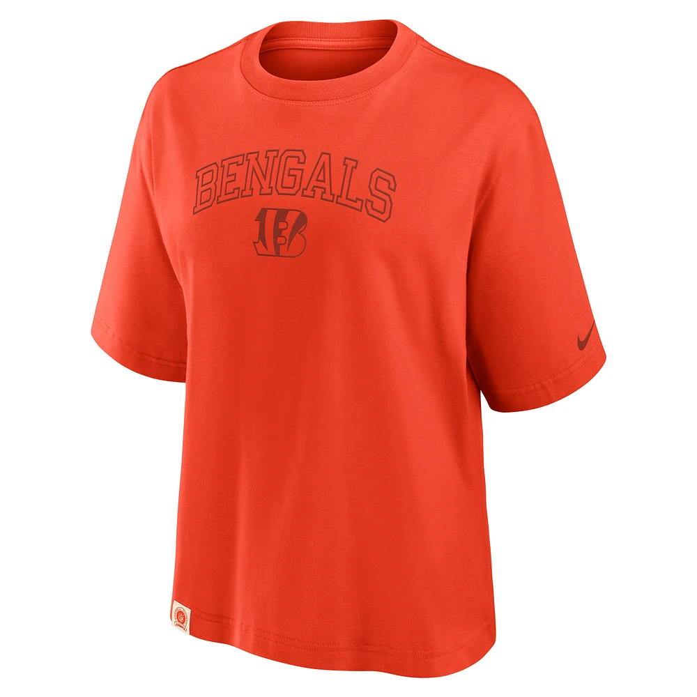 Cincinnati Bengals Arch Boxy Women's Nike NFL T-Shirt