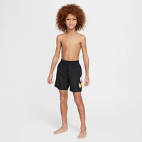 Nike Swim Breaker Big Kids' (Boys') 4" Brief-Lined Volley Shorts