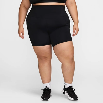 Nike One Women's High-Waisted 8" Biker Shorts with Pockets