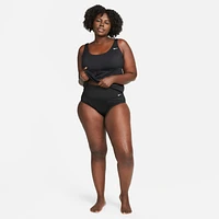 Nike Essential Women's High-Waisted Bikini Swim Bottom (Plus Size)