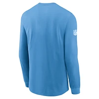 Tennessee Titans Sideline Team Issue Men's Nike Dri-FIT NFL Long-Sleeve T-Shirt