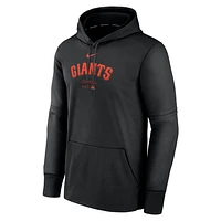 San Francisco Giants Authentic Collection Practice Men's Nike Therma MLB Pullover Hoodie