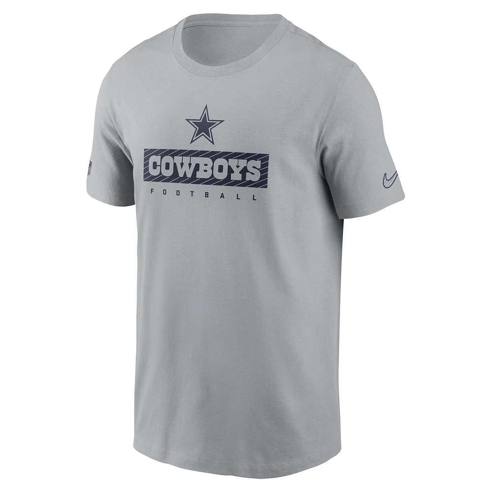 Dallas Cowboys Sideline Team Issue Men's Nike Dri-FIT NFL T-Shirt