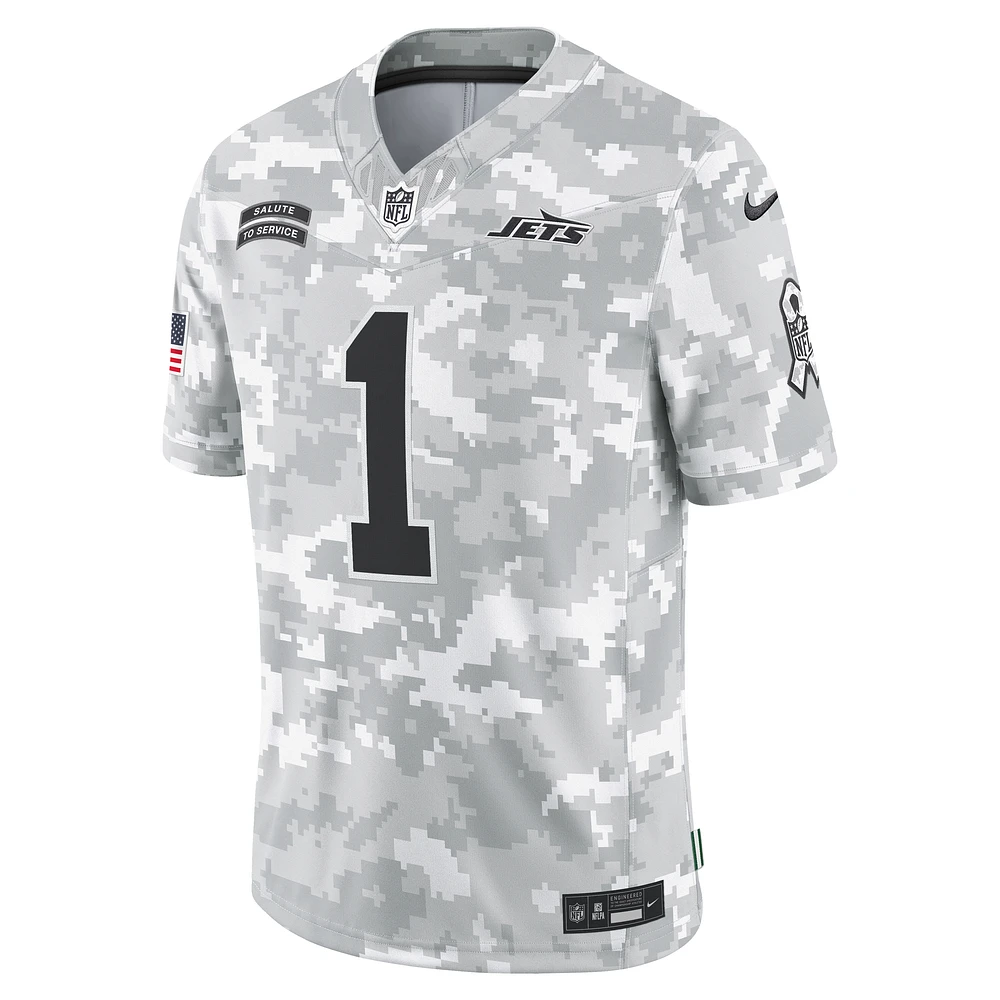 Aaron Rodgers New York Jets Salute to Service Men's Nike Dri-FIT NFL Limited Jersey