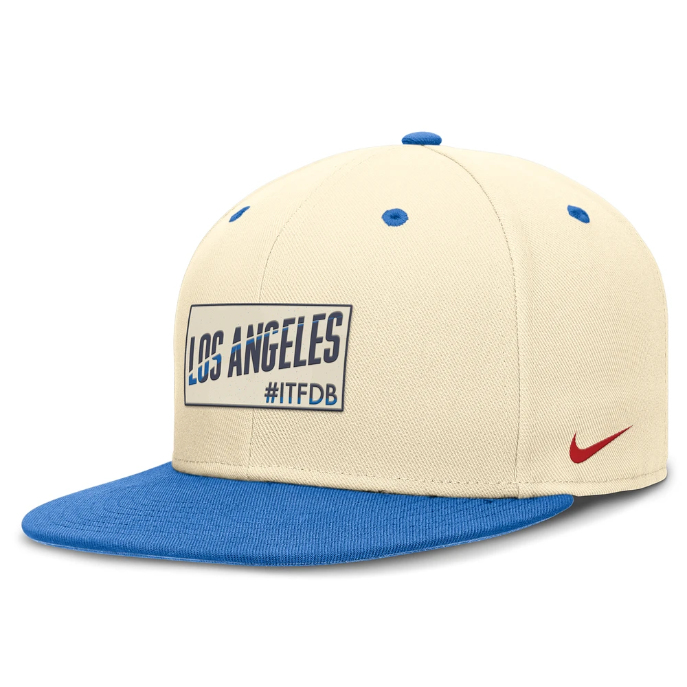 Los Angeles Dodgers City Connect True Men's Nike Dri-FIT MLB Fitted Hat