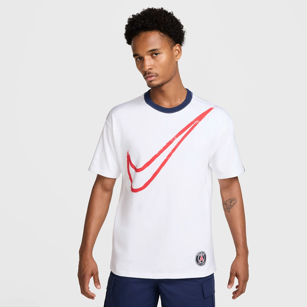 Paris Saint-Germain Swoosh Men's Nike Soccer T-Shirt