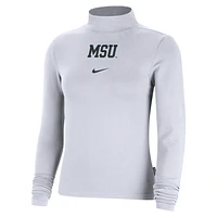 Michigan State Essential Women's Nike College Long-Sleeve Mock Top