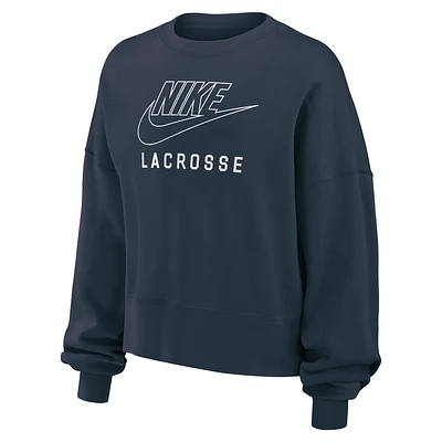 Nike Phoenix Fleece Women's Lacrosse Crew-Neck Sweatshirt