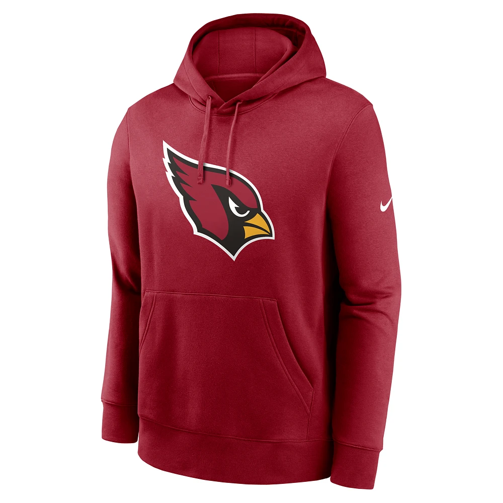 Arizona Cardinals Club Logo Men's Nike NFL Pullover Hoodie