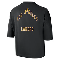 Los Angeles Lakers 2023/24 City Edition Women's Nike NBA Courtside Boxy T-Shirt