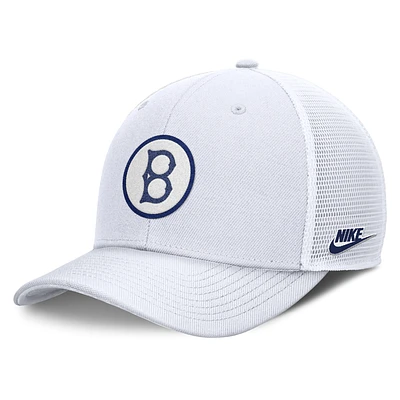 Brooklyn Dodgers Cooperstown Rise Men's Nike Dri-FIT MLB Trucker Adjustable Hat