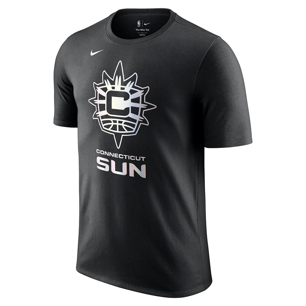 Connecticut Sun Nike WNBA Iridescent Logo T-Shirt