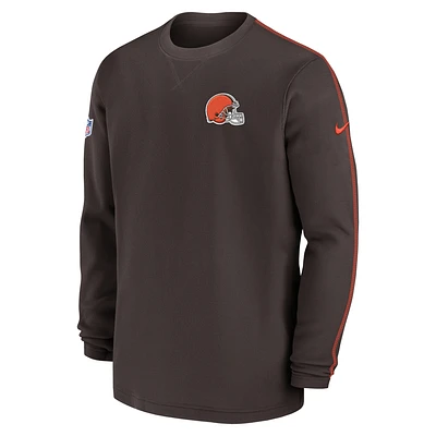 Cleveland Browns Sideline Coach Men’s Nike NFL Long-Sleeve Top