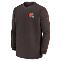 Cleveland Browns Sideline Coach Men’s Nike NFL Long-Sleeve Top