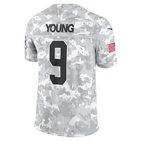 Bryce Young Carolina Panthers Salute to Service Men's Nike Dri-FIT NFL Limited Jersey