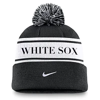 Chicago White Sox Peak Men's Nike MLB Cuffed Pom Beanie