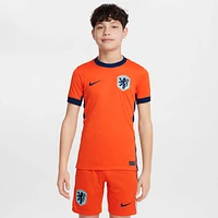 Netherlands (Men's Team) 2024/25 Stadium Home Big Kids' Nike Dri-FIT Soccer Replica Jersey