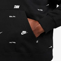 Nike Club Fleece Men's Allover Print Pullover Hoodie