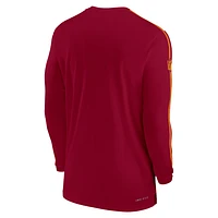 Washington Commanders Sideline Coach Men's Nike Dri-FIT NFL Long-Sleeve Top