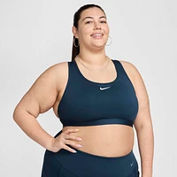 Nike Swoosh Medium Support Women's Padded Sports Bra (Plus Size)