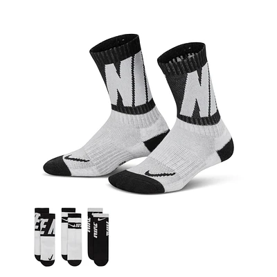 Nike Little Kids' Dri-FIT Sport Crew Socks (3 Pairs)