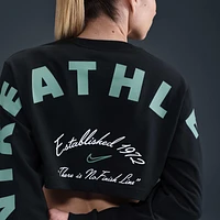 Nike Sportswear Women's Oversized Long-Sleeve Cropped T-Shirt