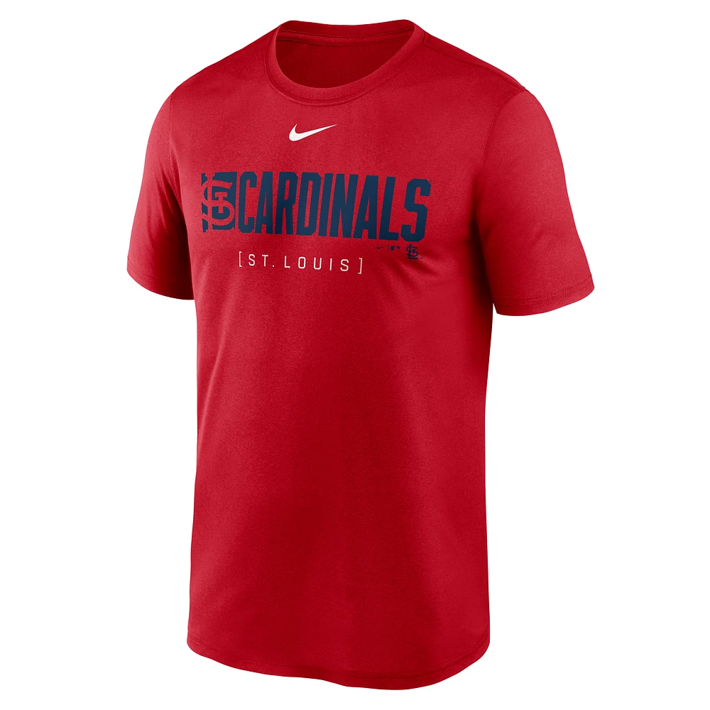 St. Louis Cardinals Knockout Legend Men's Nike Dri-FIT MLB T-Shirt