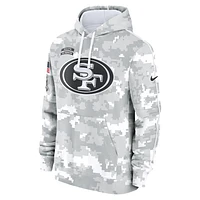 San Francisco 49ers Salute to Service Primary Edge Club Men's Nike NFL Pullover Hoodie