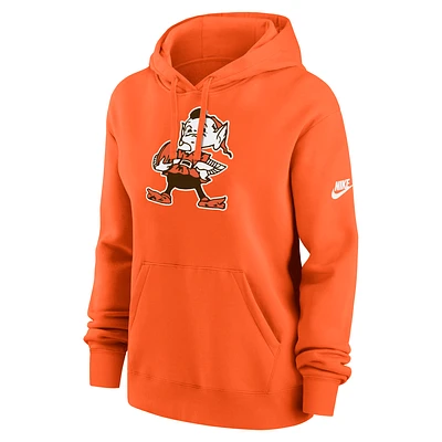 Cleveland Browns Club Women's Nike NFL Pullover Hoodie