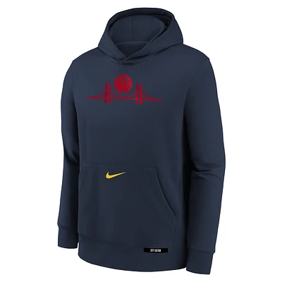 Atlanta Hawks Club City Edition Big Kids' Nike NBA Pullover Hoodie