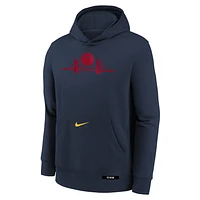 Atlanta Hawks Club City Edition Big Kids' Nike NBA Pullover Hoodie