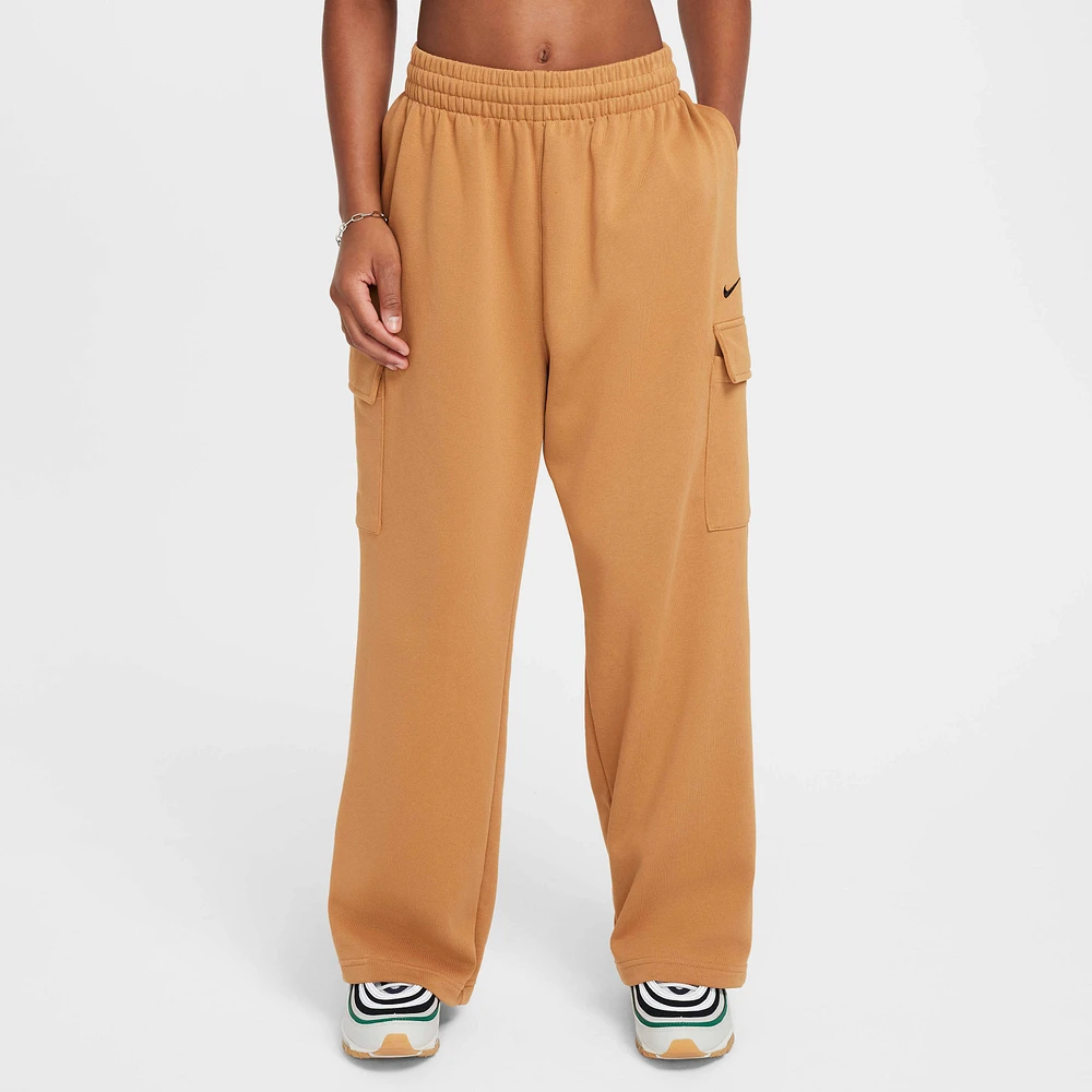 Nike Sportswear Girls' Dri-FIT Oversized Fleece Pants